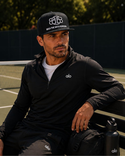 B6B Drop 001 Hat — Black/White