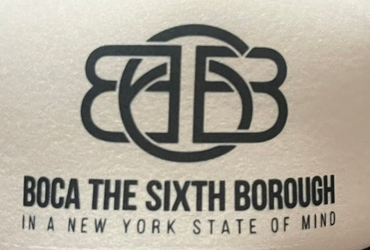 Boca The Sixth Borough Trucker Hat (White Foam Black Mesh)